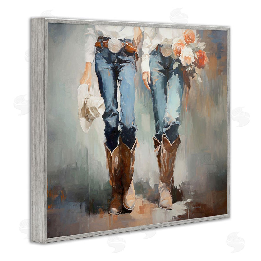 Ramona Murdock | Floral Cowgirl Pair