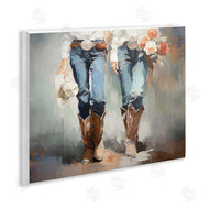 Ramona Murdock | Floral Cowgirl Pair