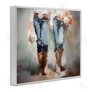 Ramona Murdock | Floral Cowgirl Pair