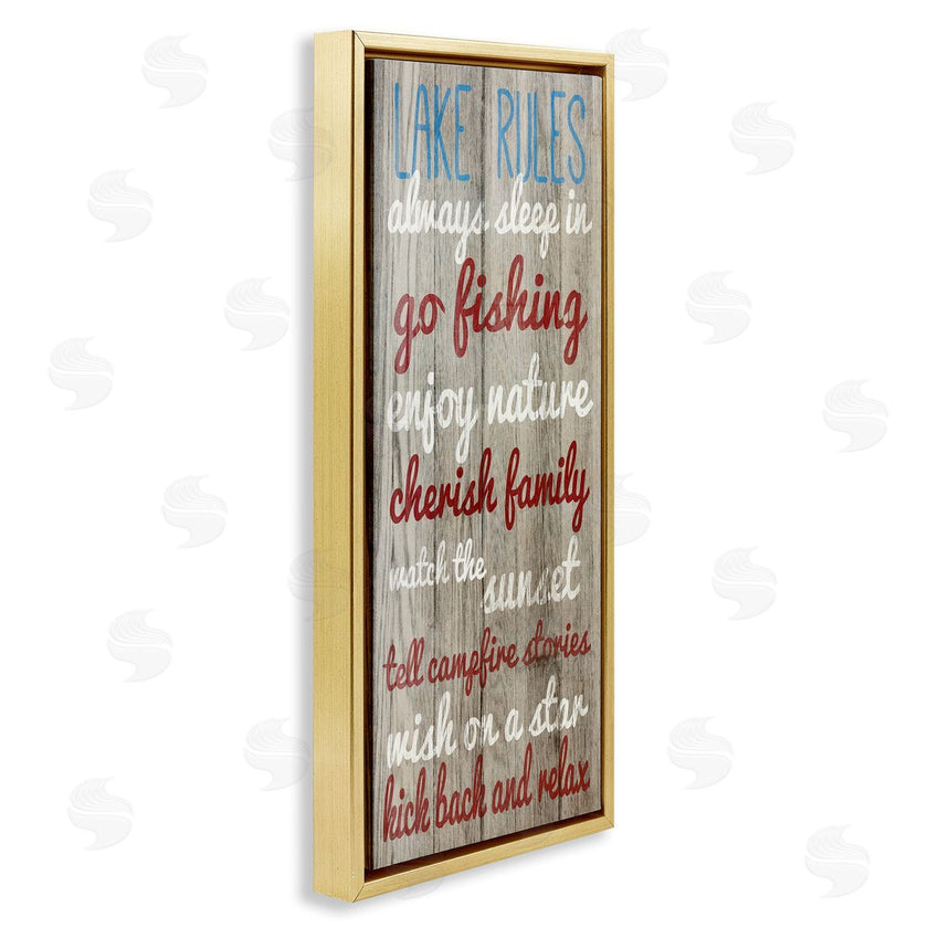 Sd Graphics Studio | Rustic Lake Rules