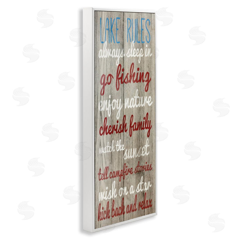 Sd Graphics Studio | Rustic Lake Rules