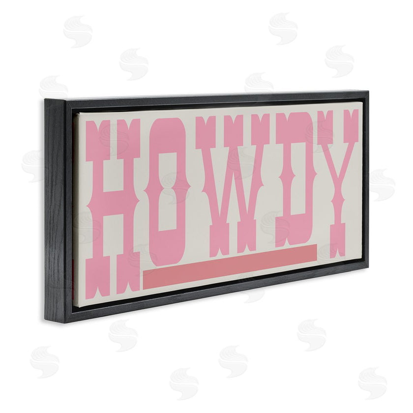 Sd Graphics Studio | Howdy Pink Text