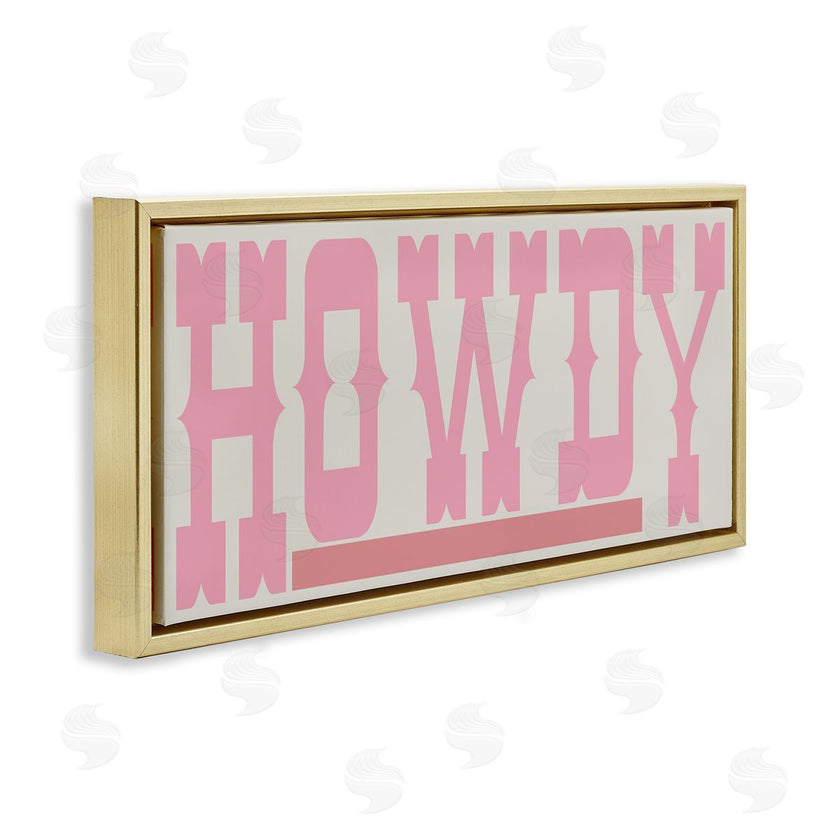 Sd Graphics Studio | Howdy Pink Text