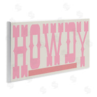 Sd Graphics Studio | Howdy Pink Text