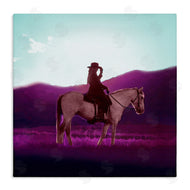 Sd Graphics Studio | Cowgirl and Purple Mountains
