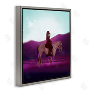 Sd Graphics Studio | Cowgirl and Purple Mountains