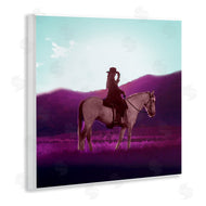 Sd Graphics Studio | Cowgirl and Purple Mountains