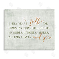 Natalie Carpentieri | Every Year Fall Phrase