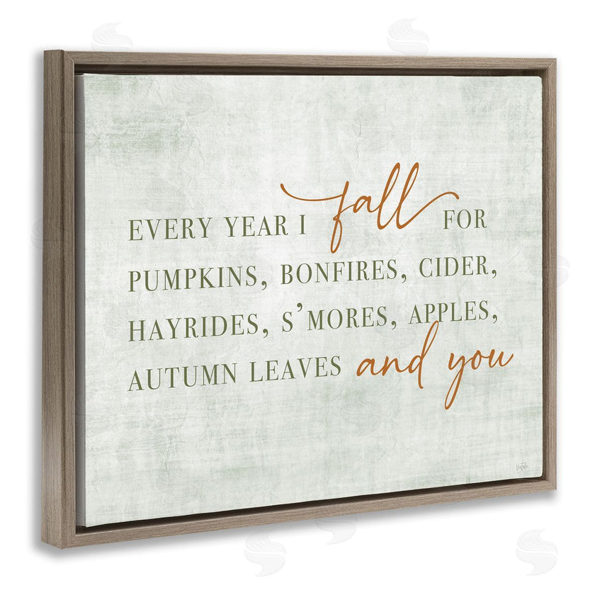 Natalie Carpentieri | Every Year Fall Phrase