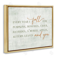 Natalie Carpentieri | Every Year Fall Phrase