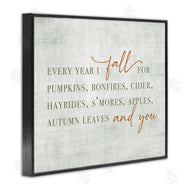 Natalie Carpentieri | Every Year Fall Phrase