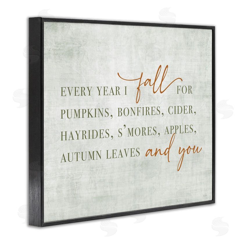 Natalie Carpentieri | Every Year Fall Phrase