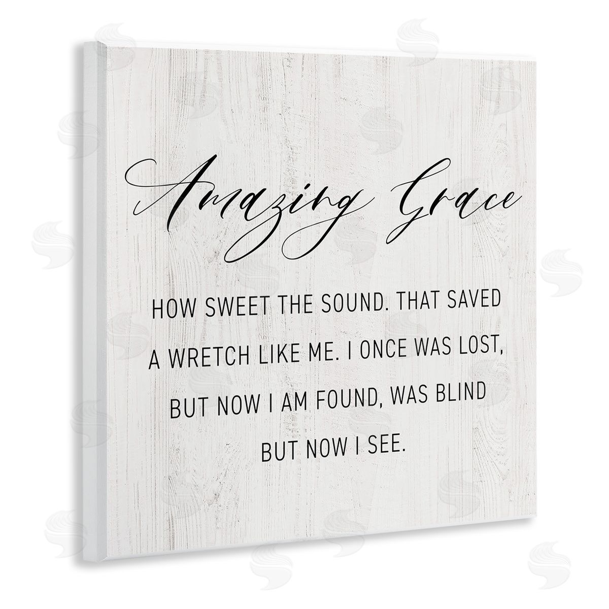 Spiritual Amazing Grace Wood Plaque Wall Art, Home Decor by CAD Designs
