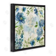 Nan | Be Still Floral Phrase
