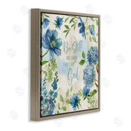 Nan | Be Still Floral Phrase
