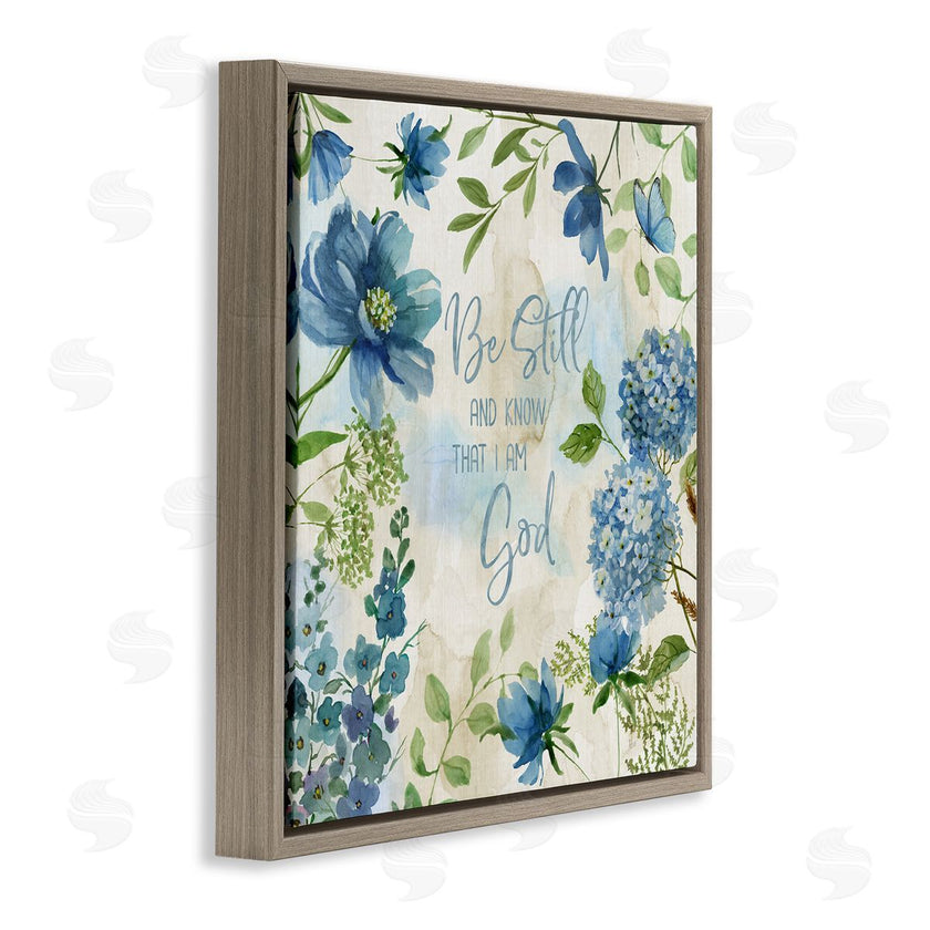 Nan | Be Still Floral Phrase