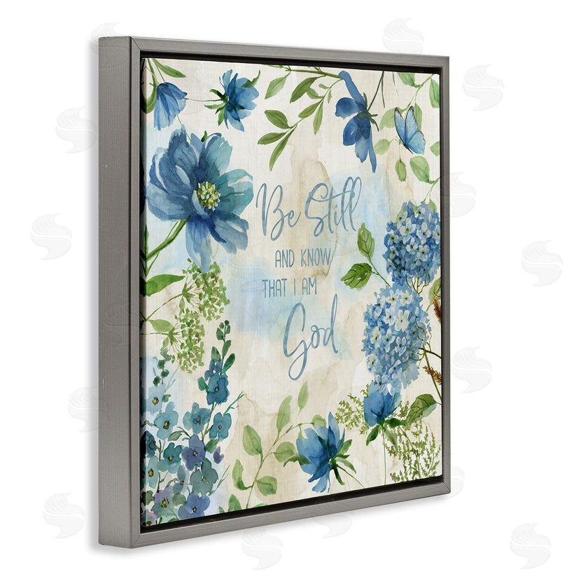 Nan | Be Still Floral Phrase