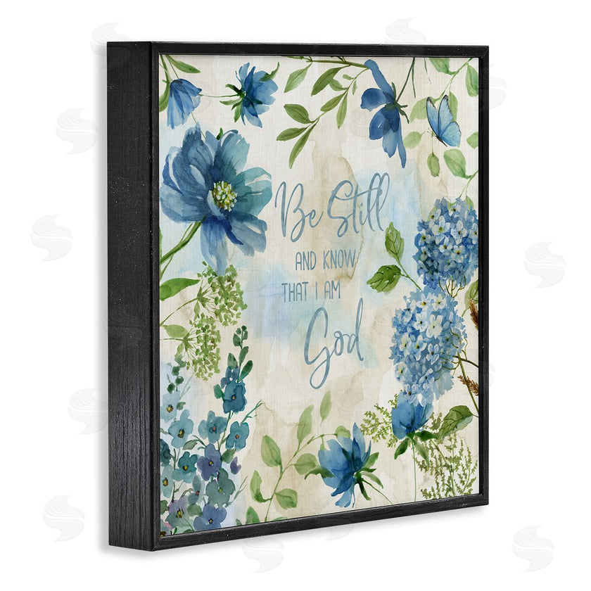 Nan | Be Still Floral Phrase