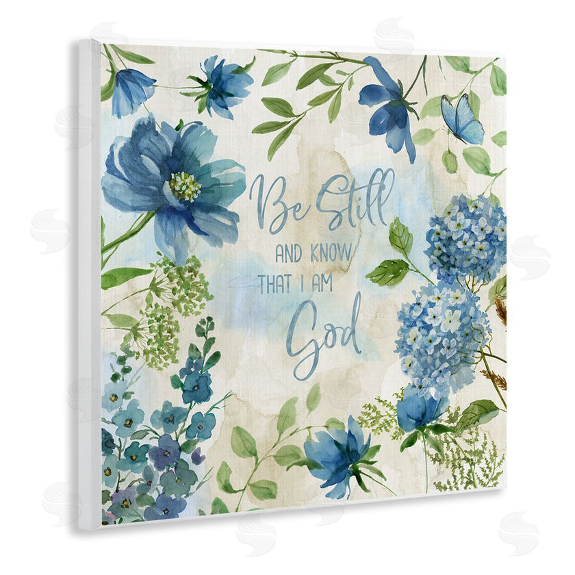 Nan | Be Still Floral Phrase