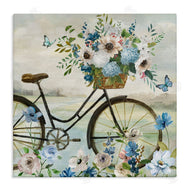 Nan | Floral Bicycle and Butterflies