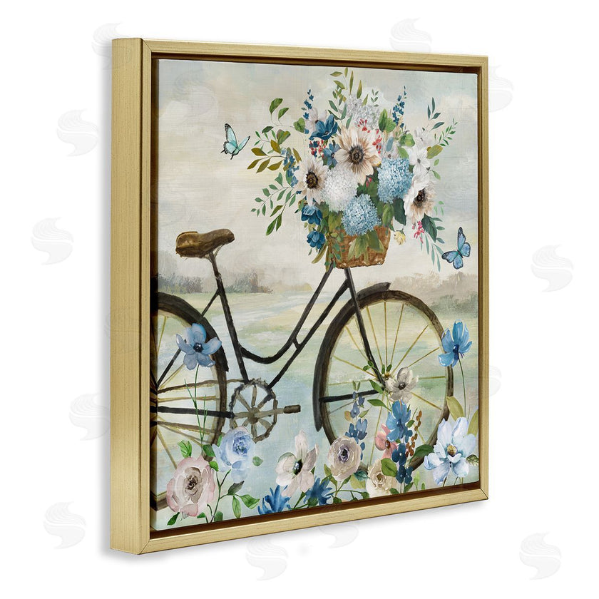 Nan | Floral Bicycle and Butterflies
