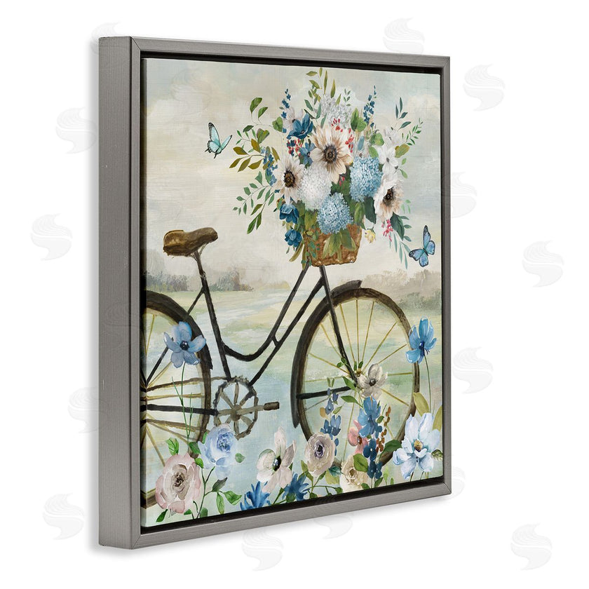 Nan | Floral Bicycle and Butterflies