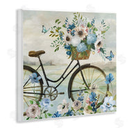 Nan | Floral Bicycle and Butterflies