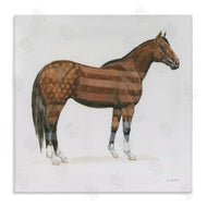 Wellington Studio | American Flag Horse
