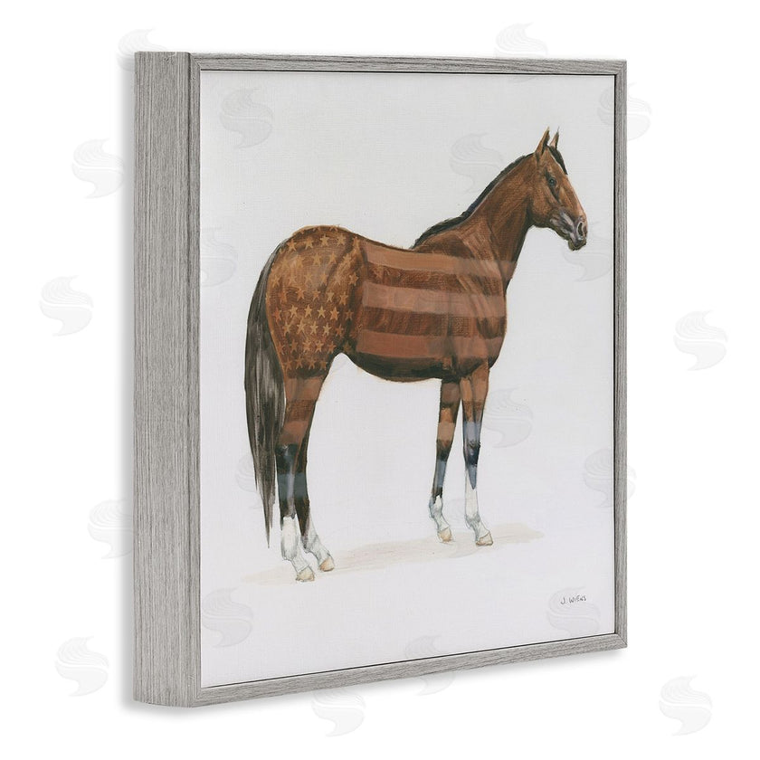 Wellington Studio | American Flag Horse