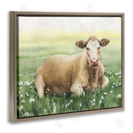 Grace Popp | Resting Beige Cow