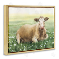 Grace Popp | Resting Beige Cow