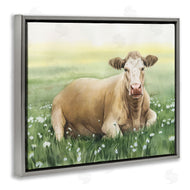 Grace Popp | Resting Beige Cow
