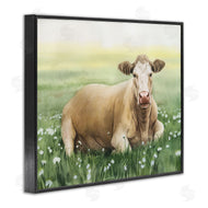Grace Popp | Resting Beige Cow