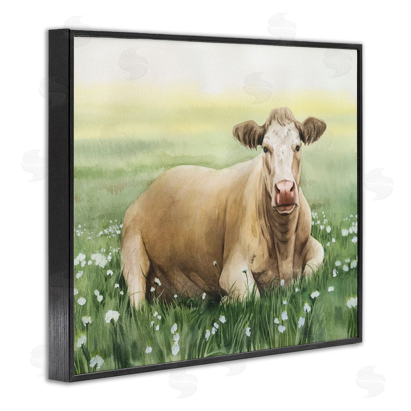 Grace Popp | Resting Beige Cow