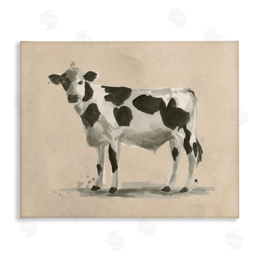 June Erica Vess | Minimal Cow Painting