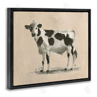 June Erica Vess | Minimal Cow Painting