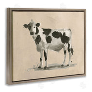 June Erica Vess | Minimal Cow Painting