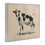 June Erica Vess | Minimal Cow Painting