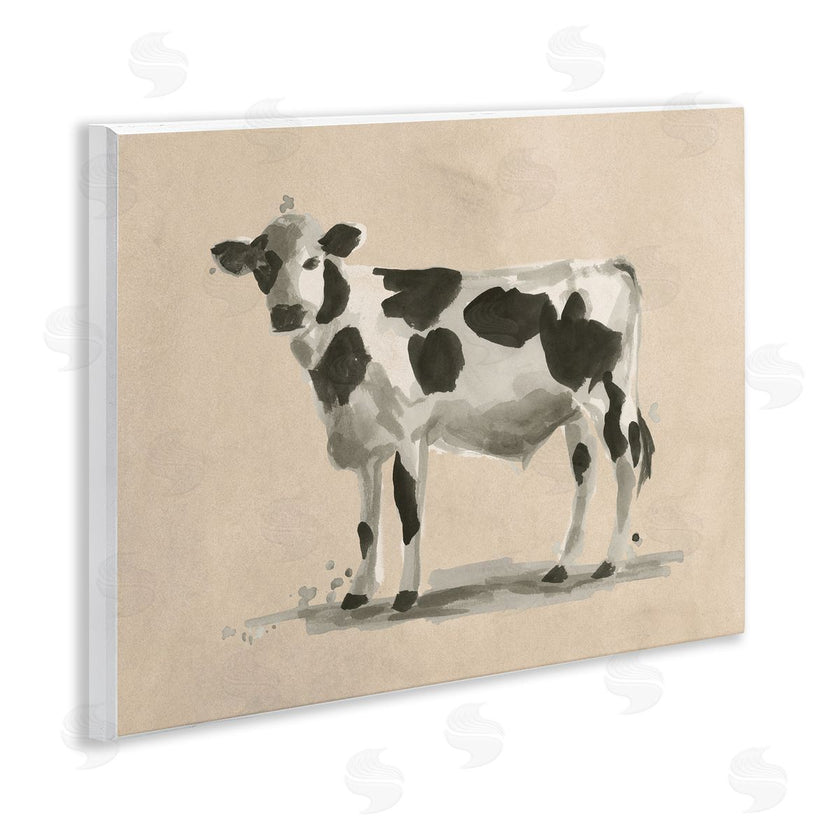 June Erica Vess | Minimal Cow Painting
