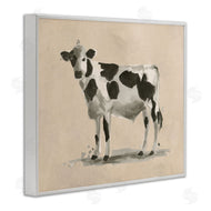 June Erica Vess | Minimal Cow Painting
