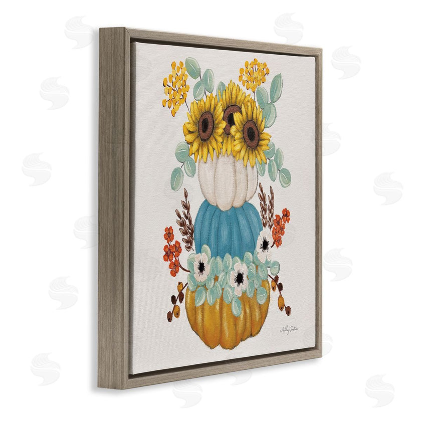 Ashley Justice | Seasonal Flower and Pumpkins