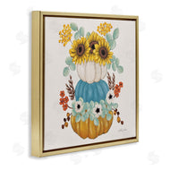Ashley Justice | Seasonal Flower and Pumpkins