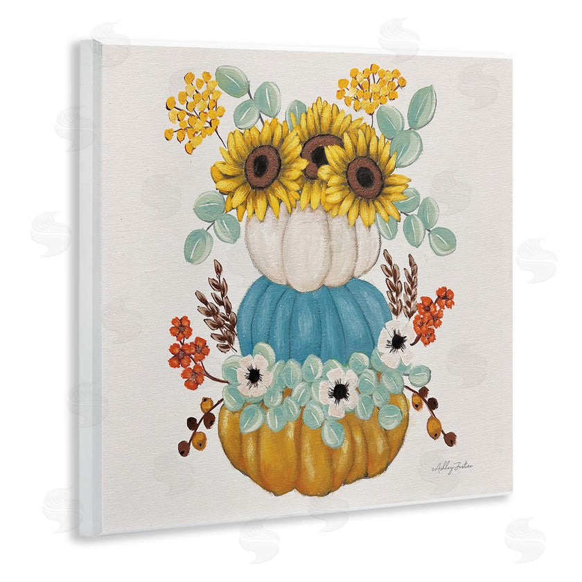 Ashley Justice | Seasonal Flower and Pumpkins