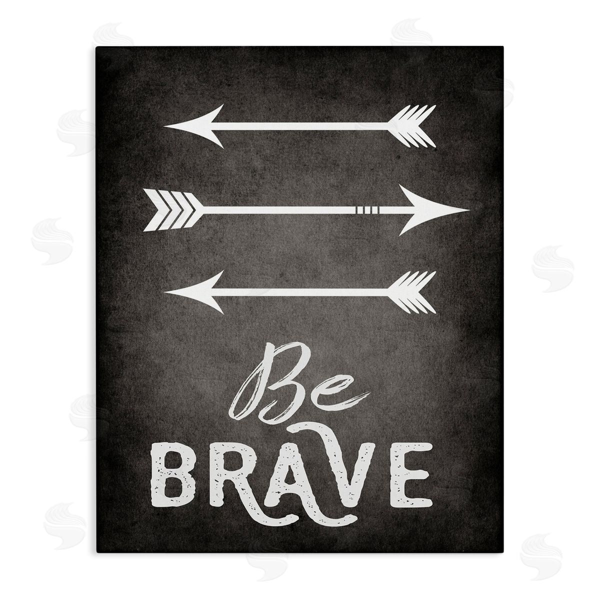 Be Brave Arrows Canvas Wall Art, Home Decor by Ashley Calhoun
