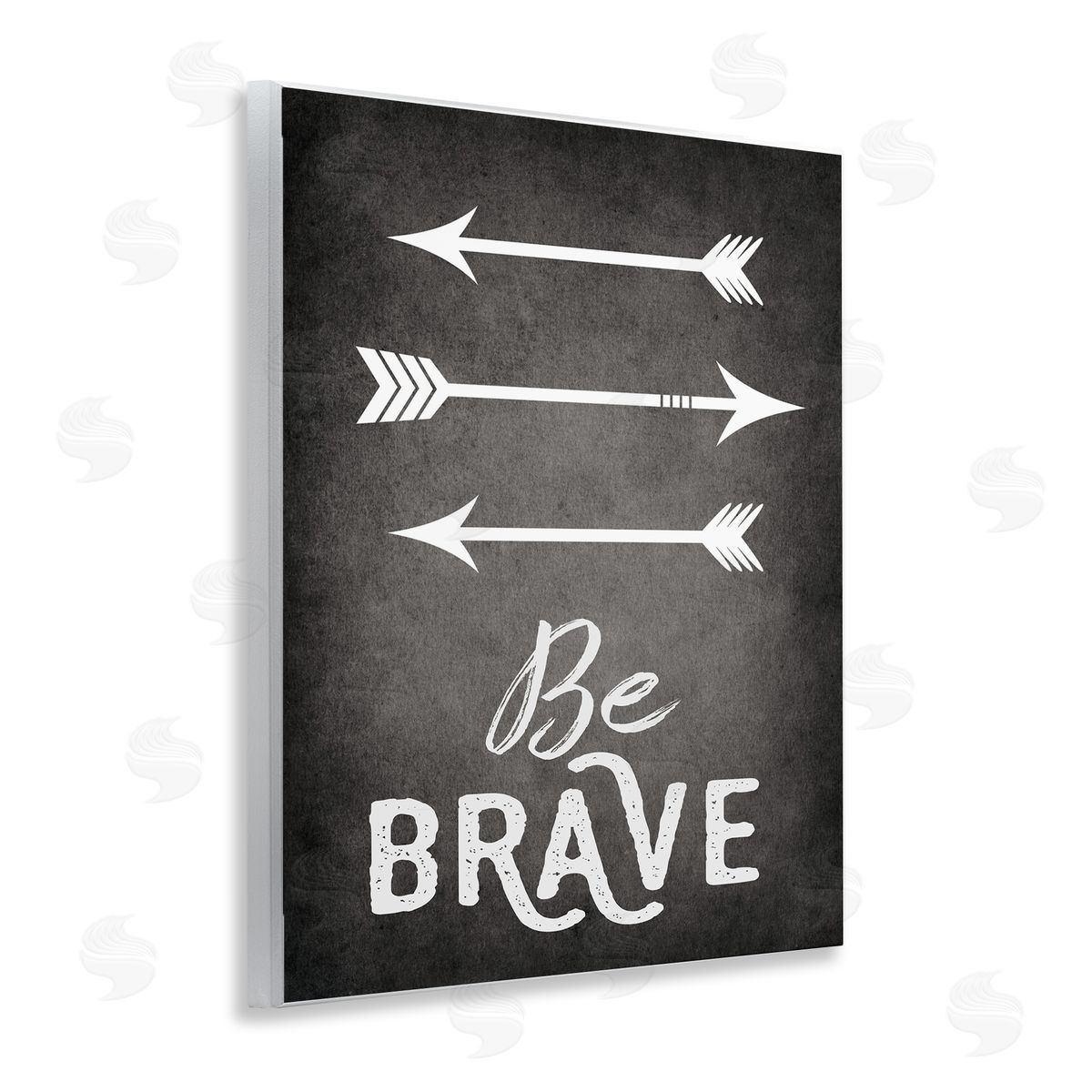 Be Brave Arrows Wood Plaque Wall Art, Home Decor by Ashley Calhoun