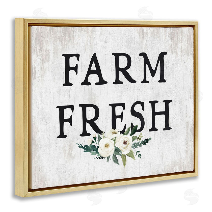 Lettered and Lined | Farm Fresh with Roses