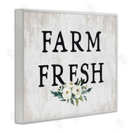 Lettered and Lined | Farm Fresh with Roses