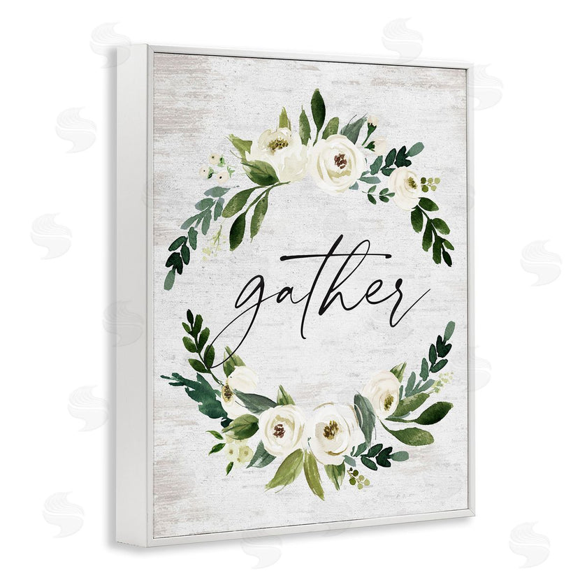 Lettered and Lined | Neutral Distressed Gather