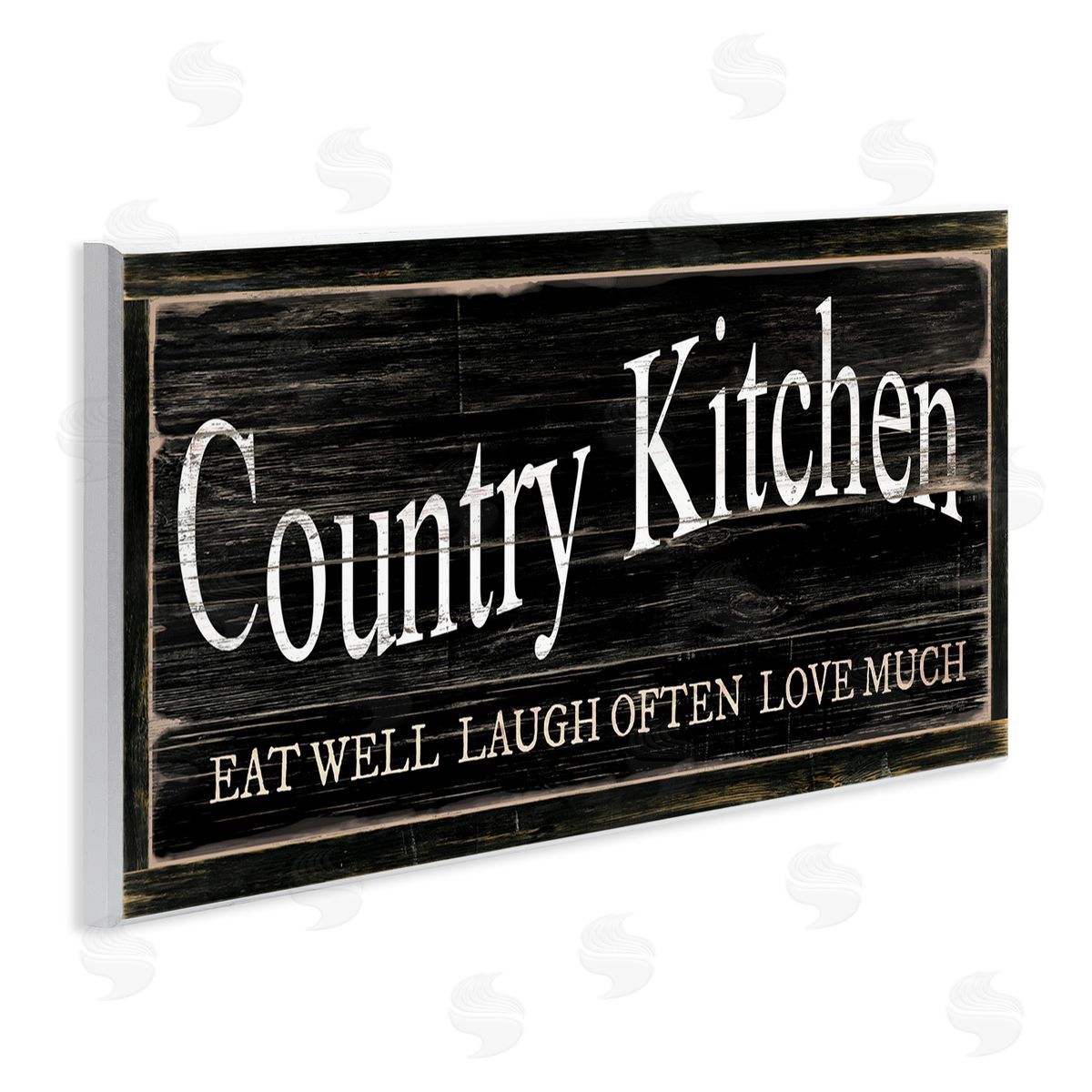 Rustic Country Kitchen Wood Plaque Wall Art, Home Decor by Cindy Jacobs