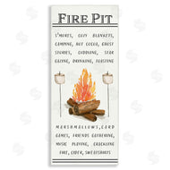 Corrine Rose Designs | Fire Pit and Marshmallows